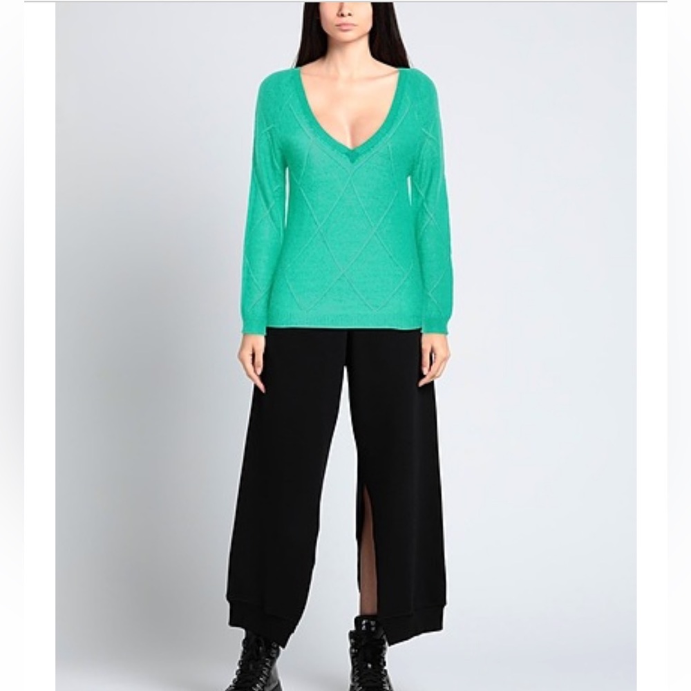 Majestic Filatures Emerald Green Sweater
